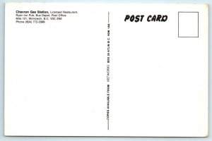 WONOWON, B.C. British Columbia Canada ~PINE VIEW SERVICES   4 x 6 Postcard