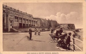 A783 England 1912 New Pavilion and Winter Gardens Margate vintage postcard