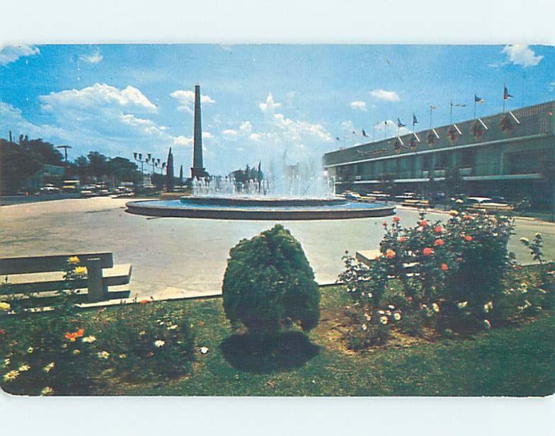 Pre-1980 FOUNTAIN SCENE Guadalajara - Jalisco Mexico F5816