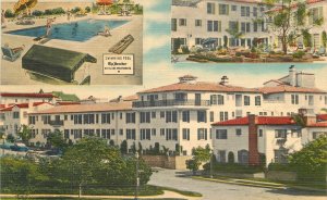 Postcard California Los Angeles The Dracker 1940s Thomas linen 23-4347