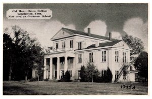 Tennessee   Winchester  mary SHarp College