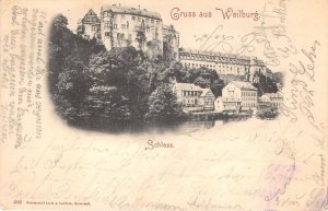 Lot217 germany greetings from weilburg castle litho