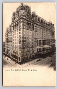 The Waldorf Astoria in New York City New York Vintage Postcard 1691