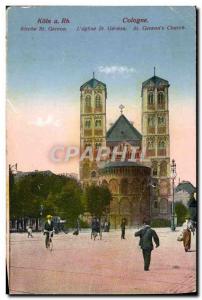 Postcard Modern Koln in Cologne Kirche St Gereon