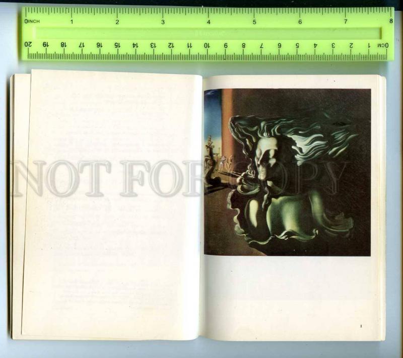 222371 Salvador DALI 1969 y 15 pictures Fernand Hazan brochure