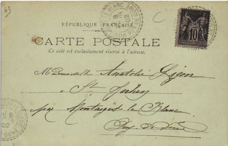 CPA Thiers Metayer de Neronde (1238808)