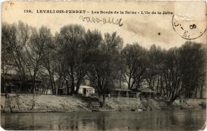 CPA LEVALLOIS PERRET Les Bords de la Seine-L'Ile de la Jatte (412686)