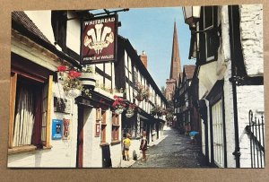 POSTCARD - UNUSED - CHURCH LANE, LEDBURY, HEREFORDSHIRE, ENGLAND