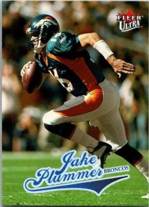 2004 Fleer Football Card Jake Plummer Denver Broncos sk9305