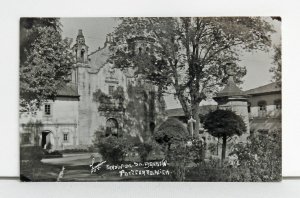 Jardin de Sn. Dgustin - Patzcuaro, Mich. - Postcard