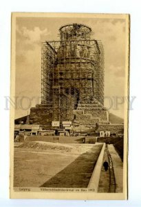 494544 1912 Germany Leipzig construction monument Battle Nations postcard