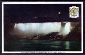 American Falls,Illuminated View From Canada