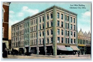 1909 Lee Office Building Exterior Roadside Oklahoma City Oklahoma OK Postcard