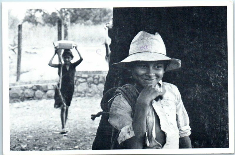 Postcard - Picture of Two Boys 
