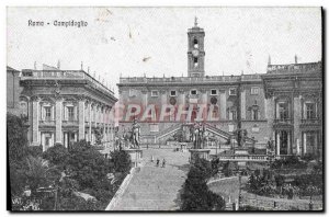 Old Postcard Roma Campidoglio