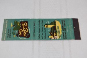 Paso Robles Inn California Map 20 Strike Matchbook Cover