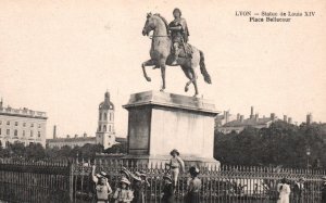 Statue de Louis XIV.Lyon,France BIN