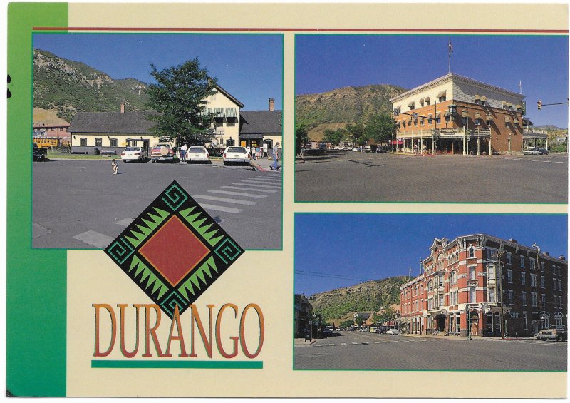 US Colorado. Durango.  Mint Card. Beautiful Colorado.