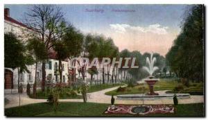 Old Postcard Saarburg erelneitsplate