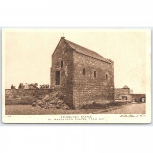 Postcard Edinburgh Castle St. Margaret's Chapel Scotland