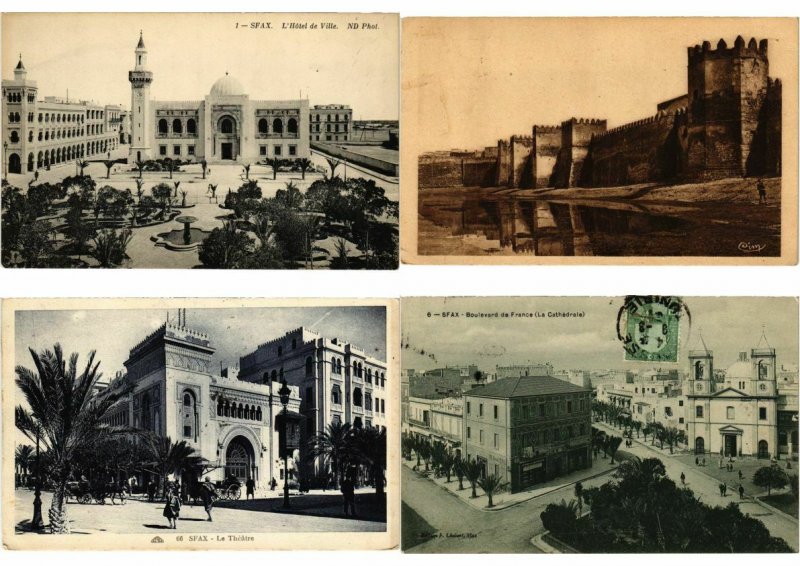 SFAX TUNISIA TUNISIE AFRIQUE 60 CPA (mostly PRE-1940) (L2478)