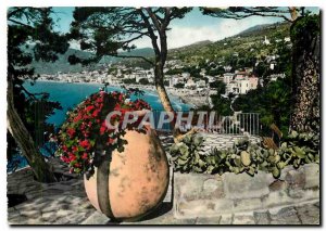 Postcard Modern Riviera Alassio Panorama dalla Corsara