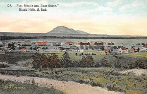 Fort Meade and Bear Butte  Black Hills SD 