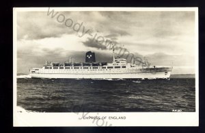 LS2904 - Canadian Pacific Liner - Empress of England - postcard