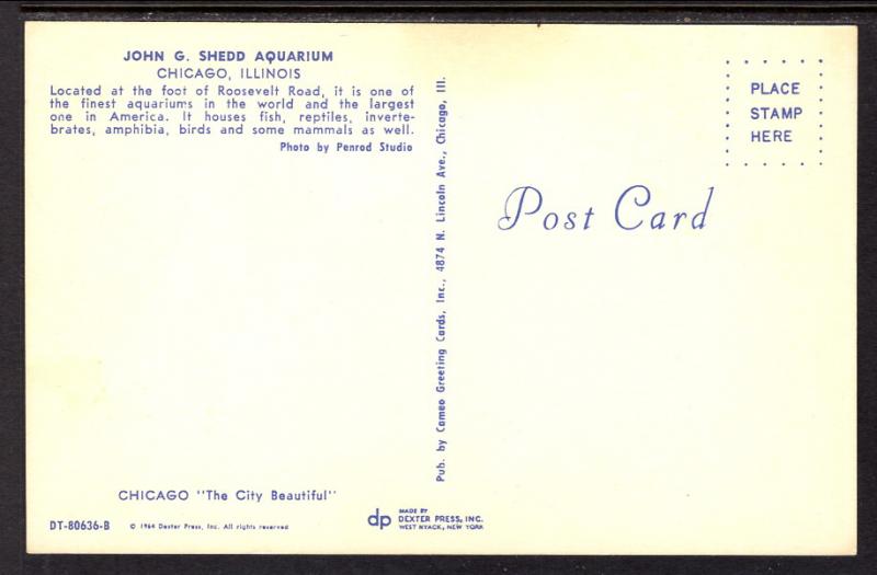 John G Shedd Aqaurium,Chicago,IL