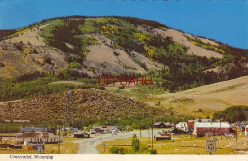 Continental-size CENTENNIAL, WYOMING 1981