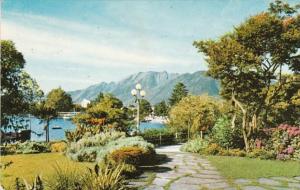 Switzerland Locarno I Giardini pubblici sul Lungalago 1955 Photo