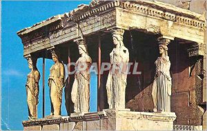 Postcard Modern Athens The Caryatids