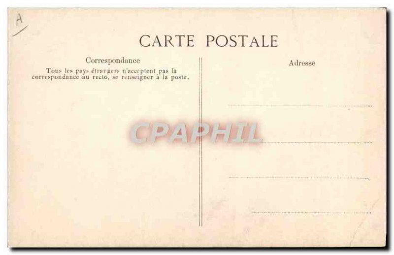 Old Postcard Jet Aviation Bleriot monoplane on Barrier