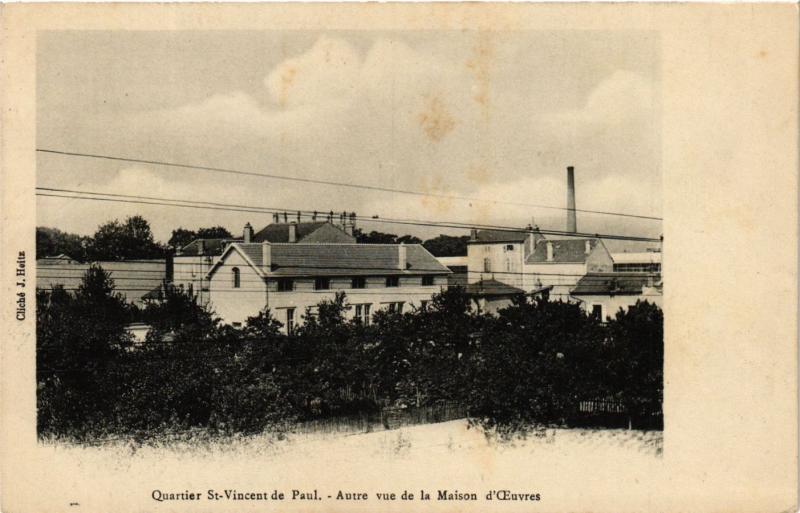 CPA MILITAIRE Quartier St-Vincent de Paul, Autre vue de la Maison (316170)