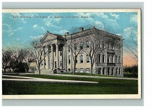 Postcard Law Building University Of Kansas Lawrence E C Kropp Co Un Posted  