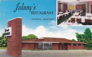 Johnny's Restaurant Jackson Mississippi 1962