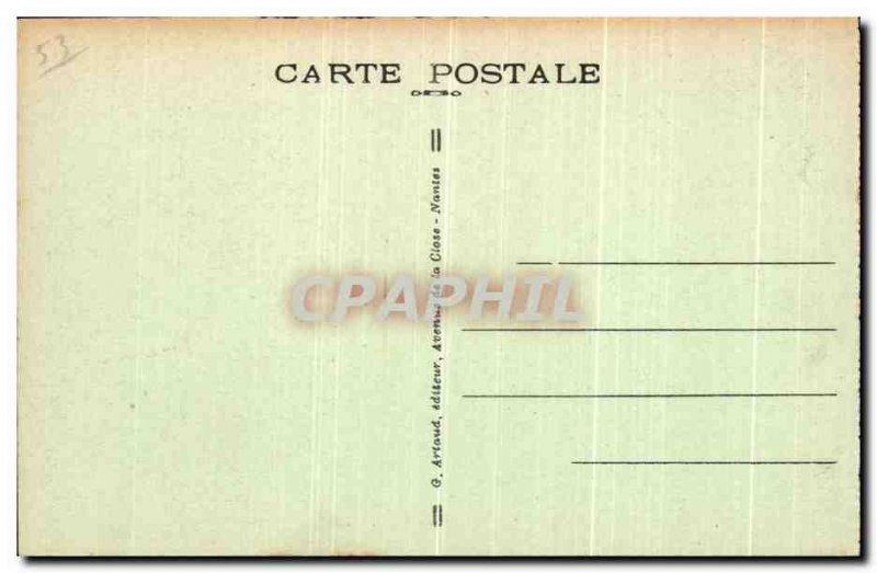 Old Postcard The Museum Laval