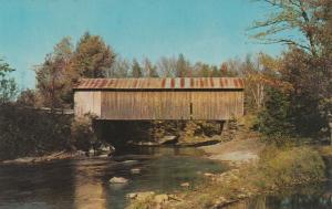Lamoille River Covered Bridge near Waterville VT, Vermont