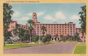 Florida St Petersburg Vinoy Park Hotel 1949 Curteich