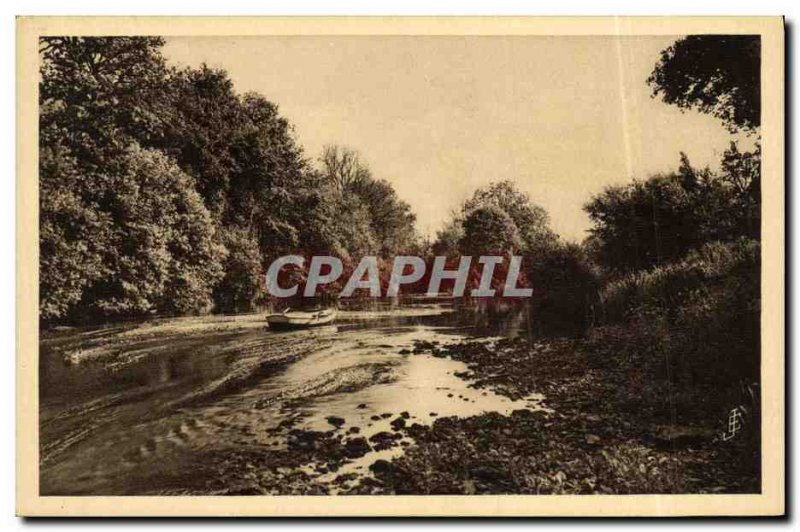 Old Postcard The Swiss Normandy Orne Clecy