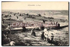 Postcard Old Luc Sur Mer The Beach