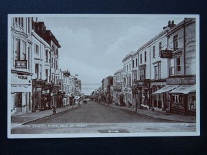 Isle of Wight Collection x 4 RYDE Views c1930 Postcards by Valentine