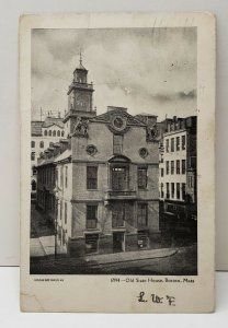 Old State House, Boston Massachusetts 1906 Postcard B5