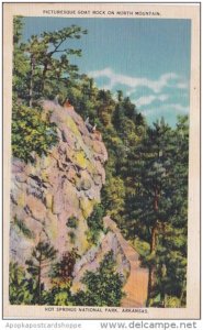 Arkansas Hot Springs National Park Picturesque Goat Rock On North Mountain