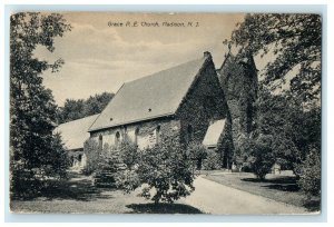 c1910 Entrance Of Grace P.E Church Madison New Jersey NJ Unposted Postcard 