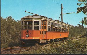 Railway Transport Postcard - Seashore Trolley Museum, Kennebunkport, Maine DR311