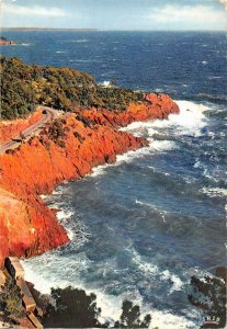 B108557 France Falaises de la Corniche d'or Cliffes of Golden Cornice real photo