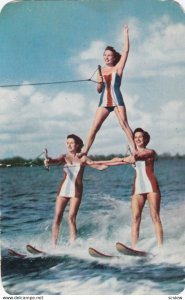 WATER-SKIING; Florida, 1953