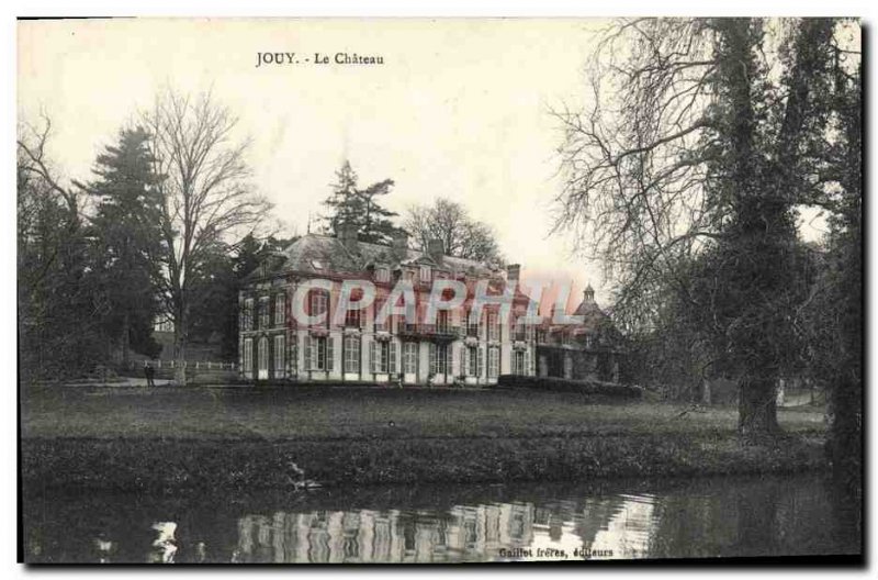 Old Postcard Jouy Le Chateau