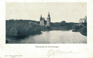 Netherlands Waterpartij bij Scheveningen Vintage Postcard 07.78